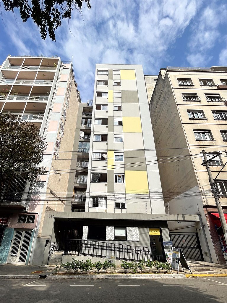 BV38 | Apê Completo c/2 Dorm. Próximo Av. Paulista