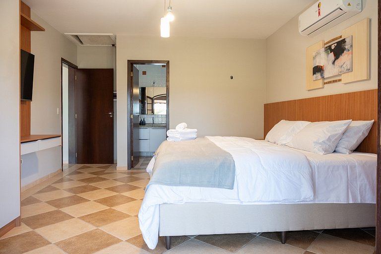 Casa de Campo c/ 4 Suites A.C Wi-Fi em Sao Roque