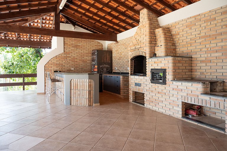 Casa de Campo c/ 4 Suites A.C Wi-Fi em Sao Roque
